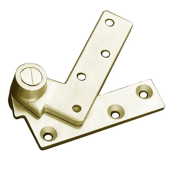 Dorma 3/4 Offset Hung Full Mortise Standard Top Pivot, 606 Satin Brass 75120-606 - main